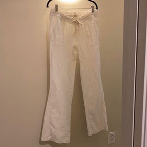 Roxy draw sting cotton blend pants